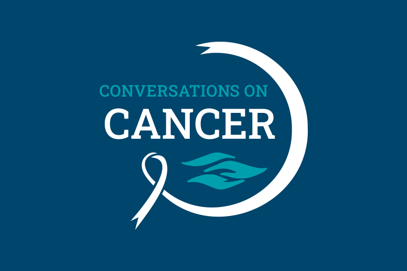 Conversations on Cancer Podcast Logo