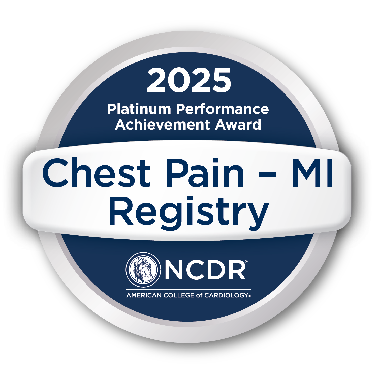 2025 Platinum Performance Acheivement Award - MI Registry NCDR