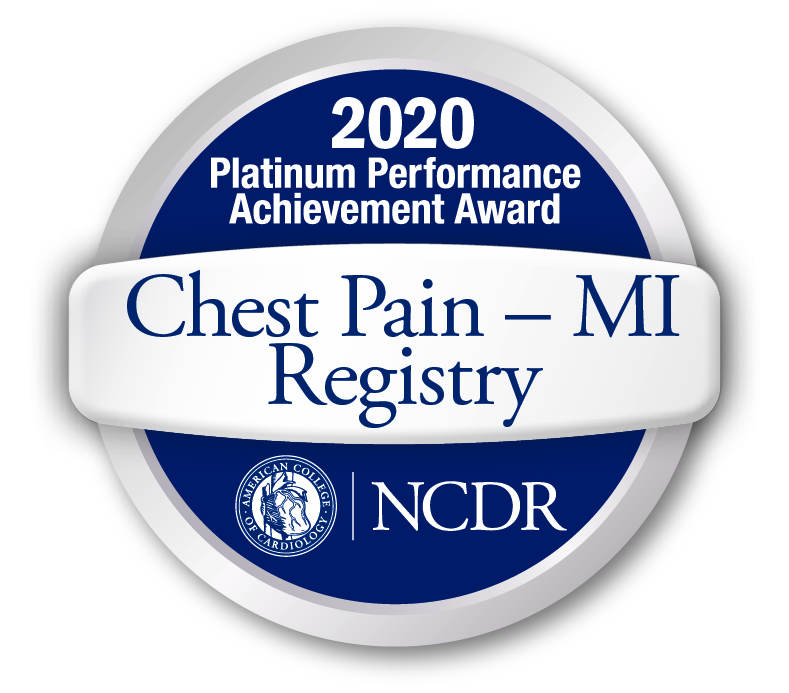 Chest Pain MI - Registry Platinum Award