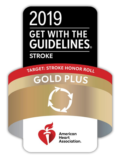 American Heart Associan Gold Plus Honor