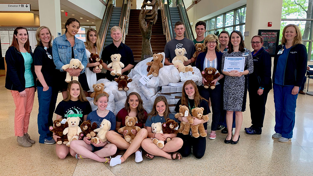 Grant Park NHS Build-A-Bear Donation 2019