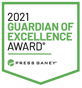 2021 Guardian of Excellence Award Badge